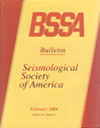 BULLETIN OF THE SEISMOLOGICAL SOCIETY OF AMERICA雜志封面